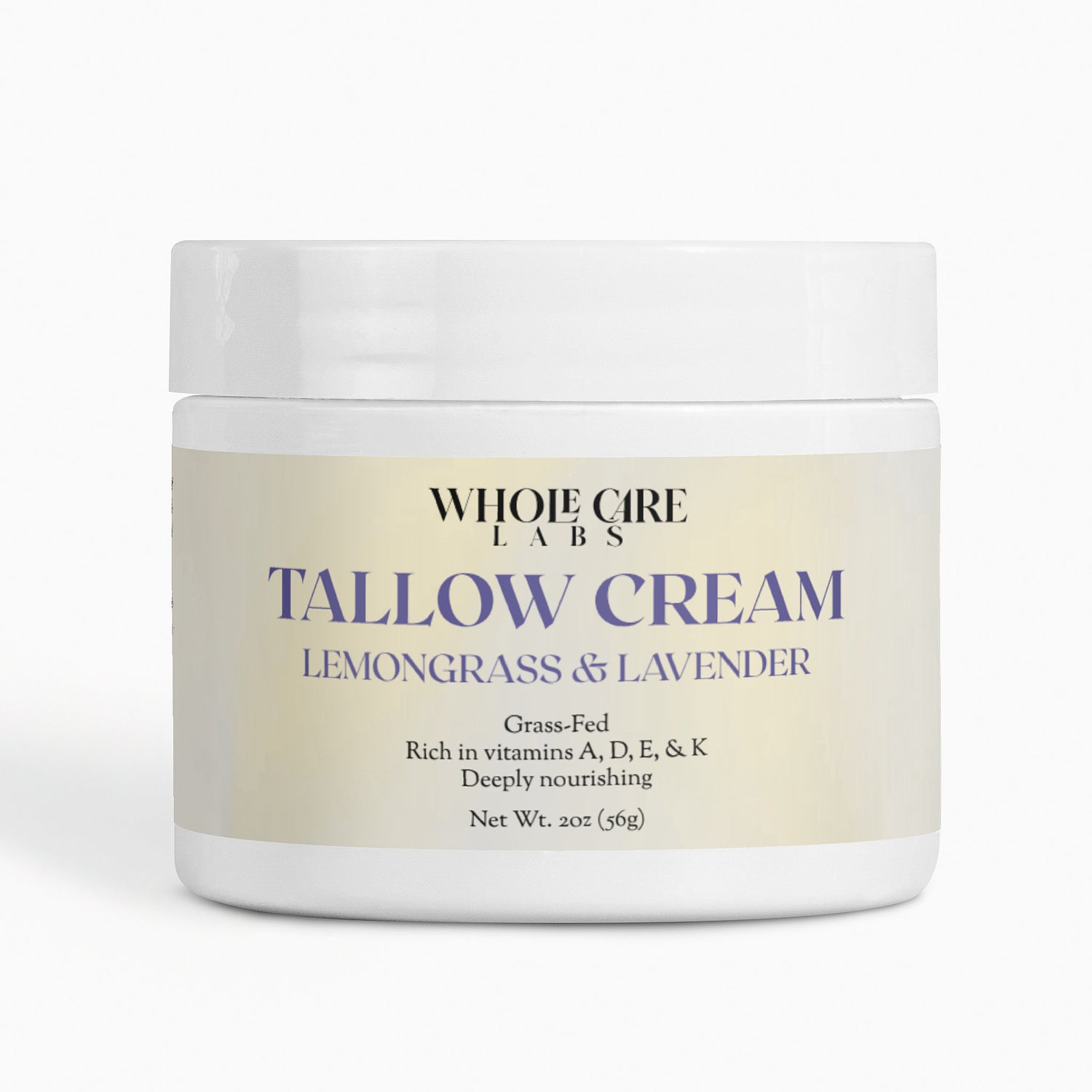 Tallow Cream - Lemongrass & Lavender