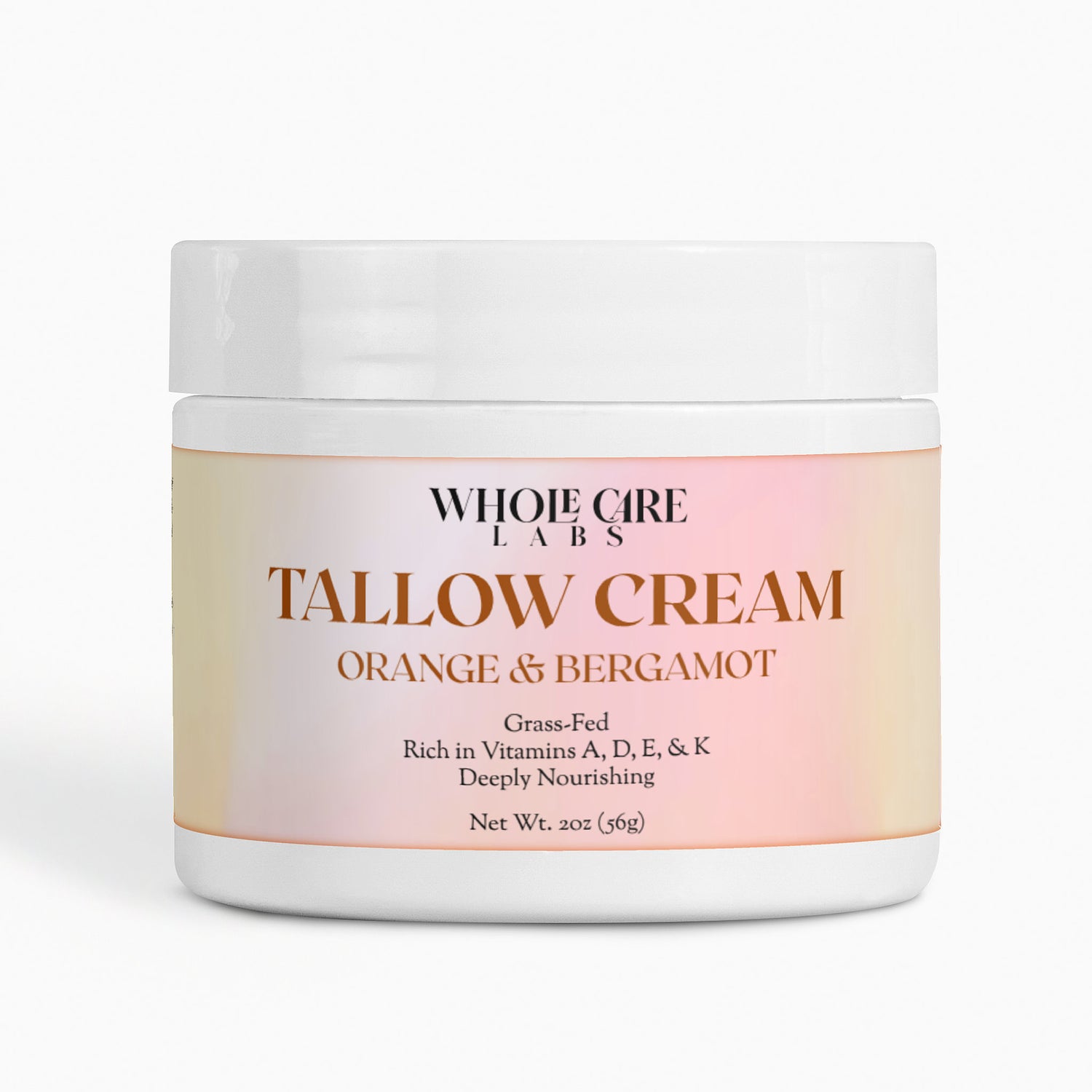 Tallow Cream - Orange & Bergamot