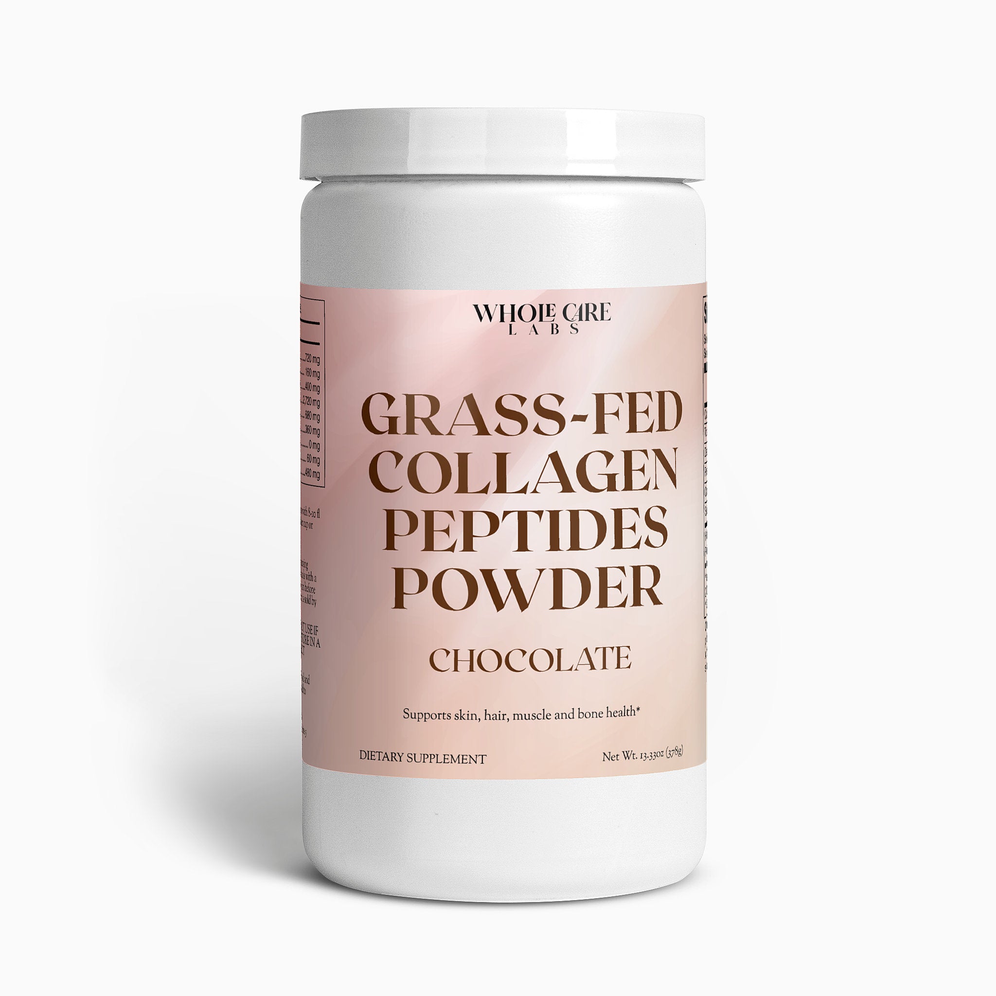 Grass-Fed Collagen Peptides Powder (Chocolate)