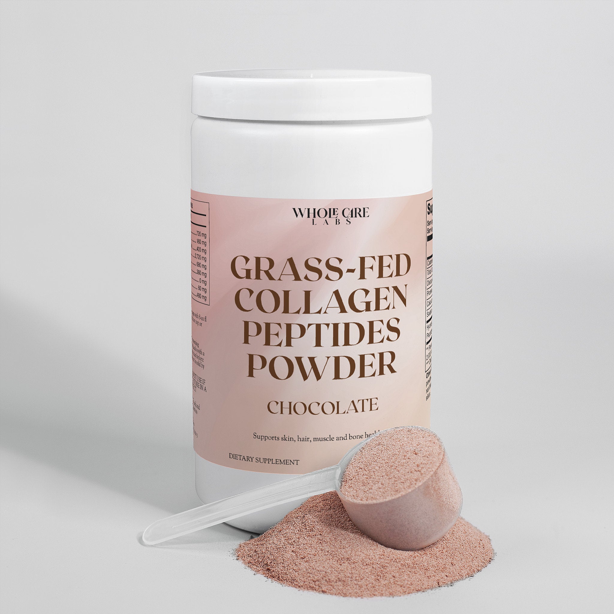 Grass-Fed Collagen Peptides Powder (Chocolate)