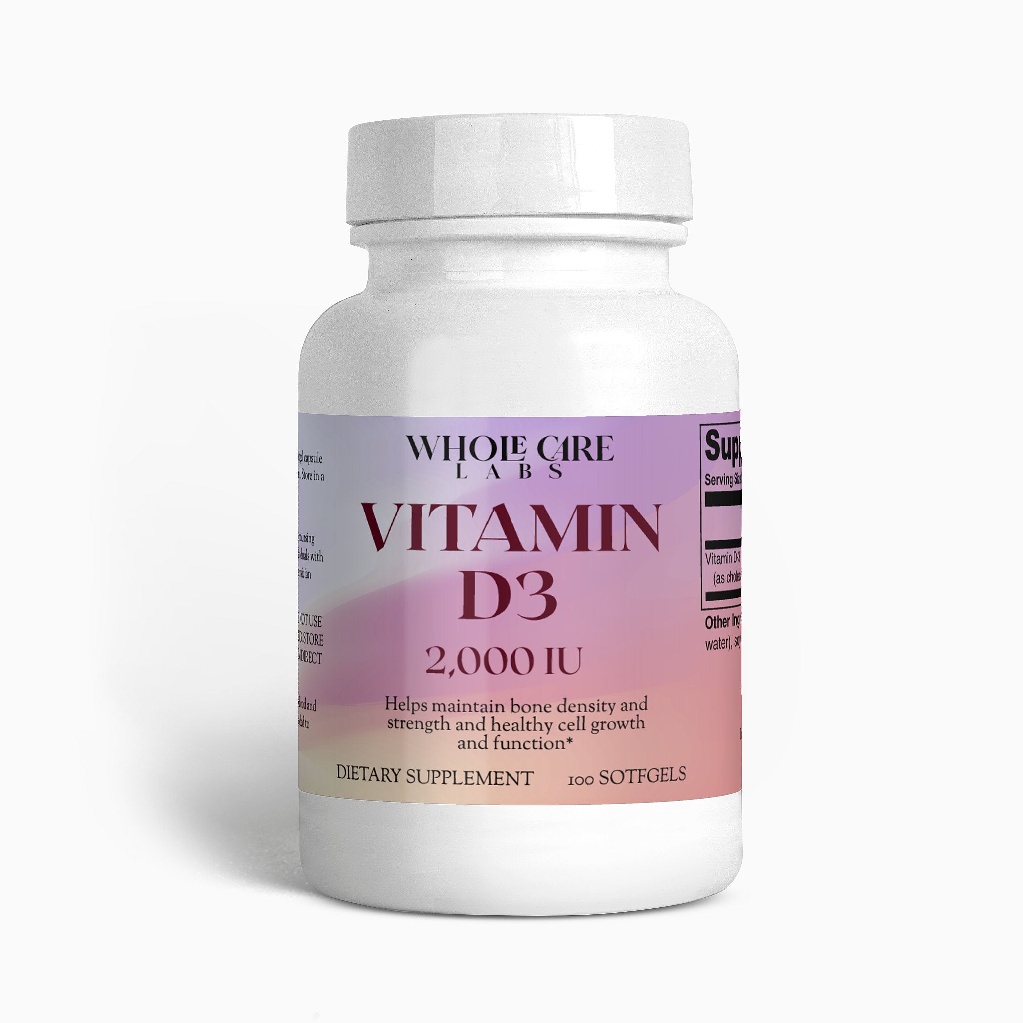 Vitamin D3 2,000 IU