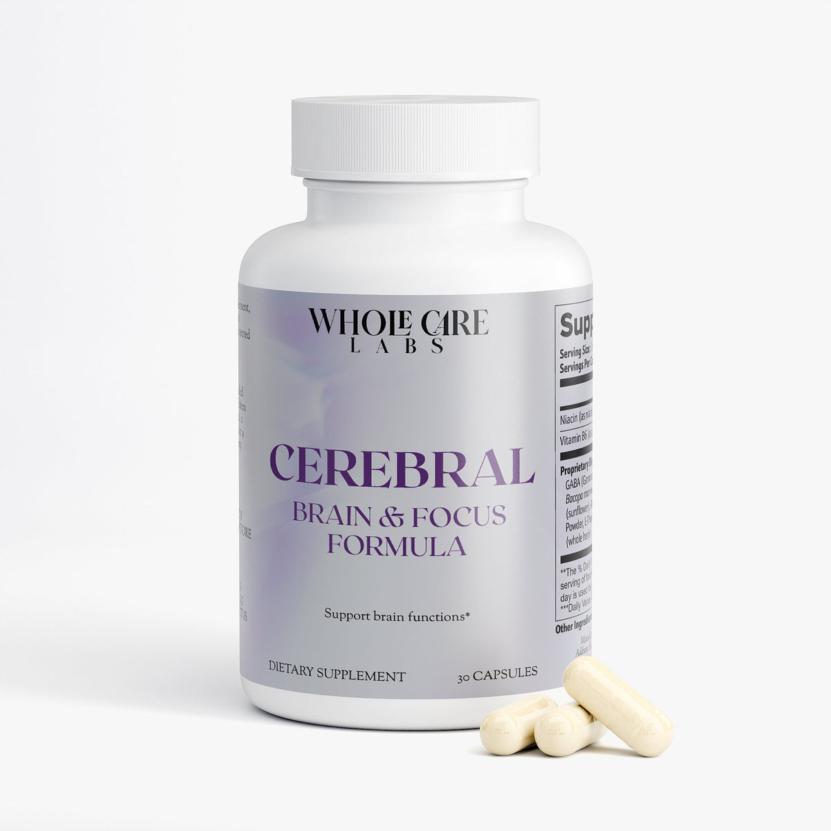 Cerebral - Cognitive Enhancement Capsules – wholecarelabs