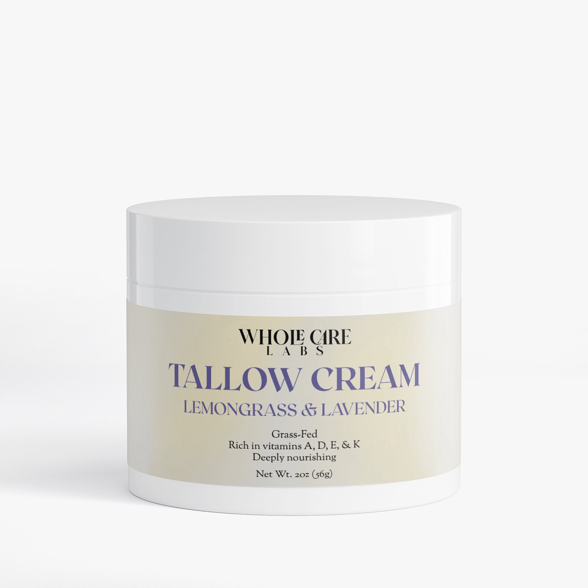 Tallow Cream - Lemongrass & Lavender